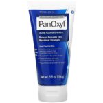 PanOxyl Acne Foaming Wash Benzoyl Peroxide 10% Maximum Strength - 5.5 oz (156 g)