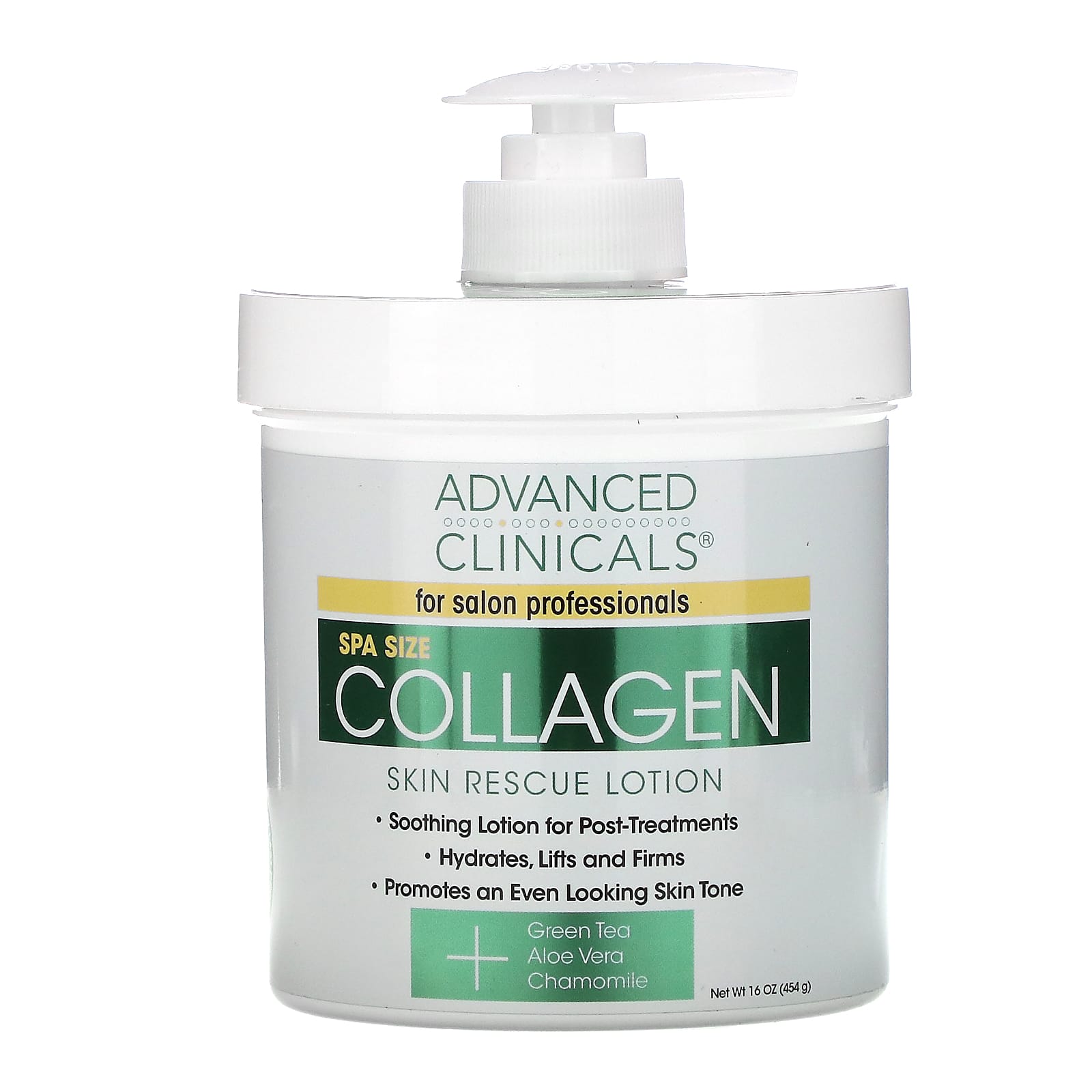 Advanced Clinicals Collagen Skin Rescue Lotion