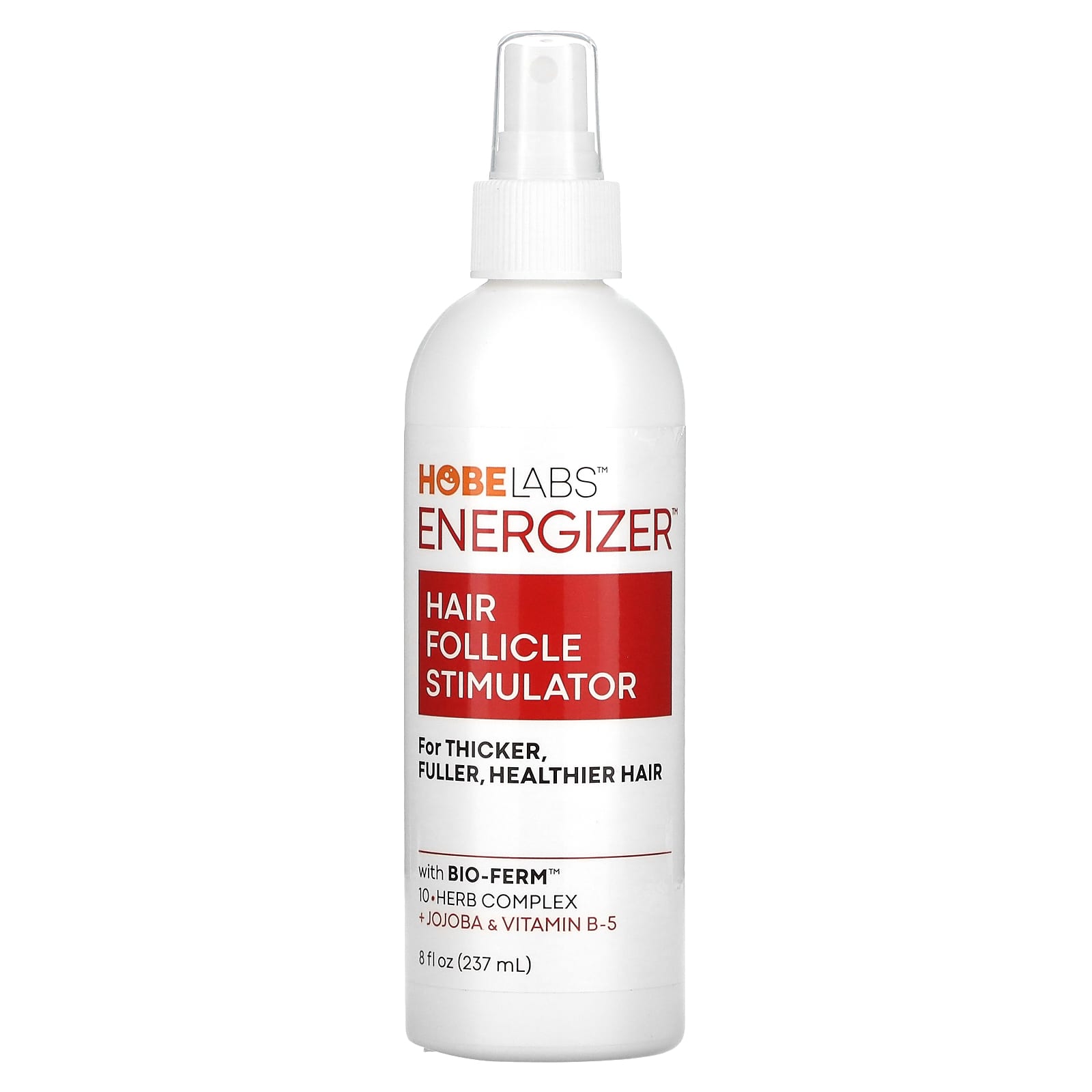 Energizer - Hair Follicle Stimulator with Jojoba &amp; Vitamin B - 5 - 8 fl oz (237 ml) - Hobe Labs