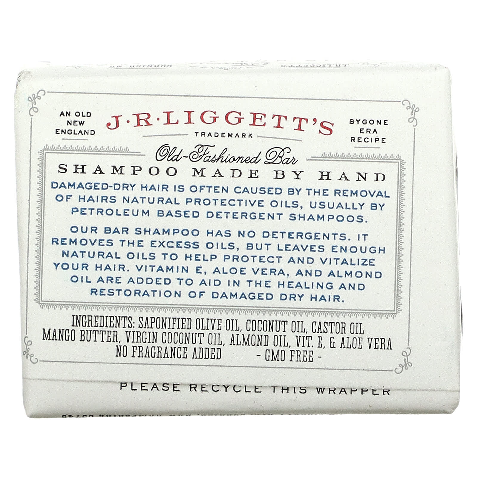 Jr liggett's solid shampoo bar advantages