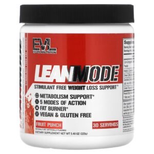 LeanMode - Fruit Punch - 5.40 oz (153 g) - EVLution Nutrition