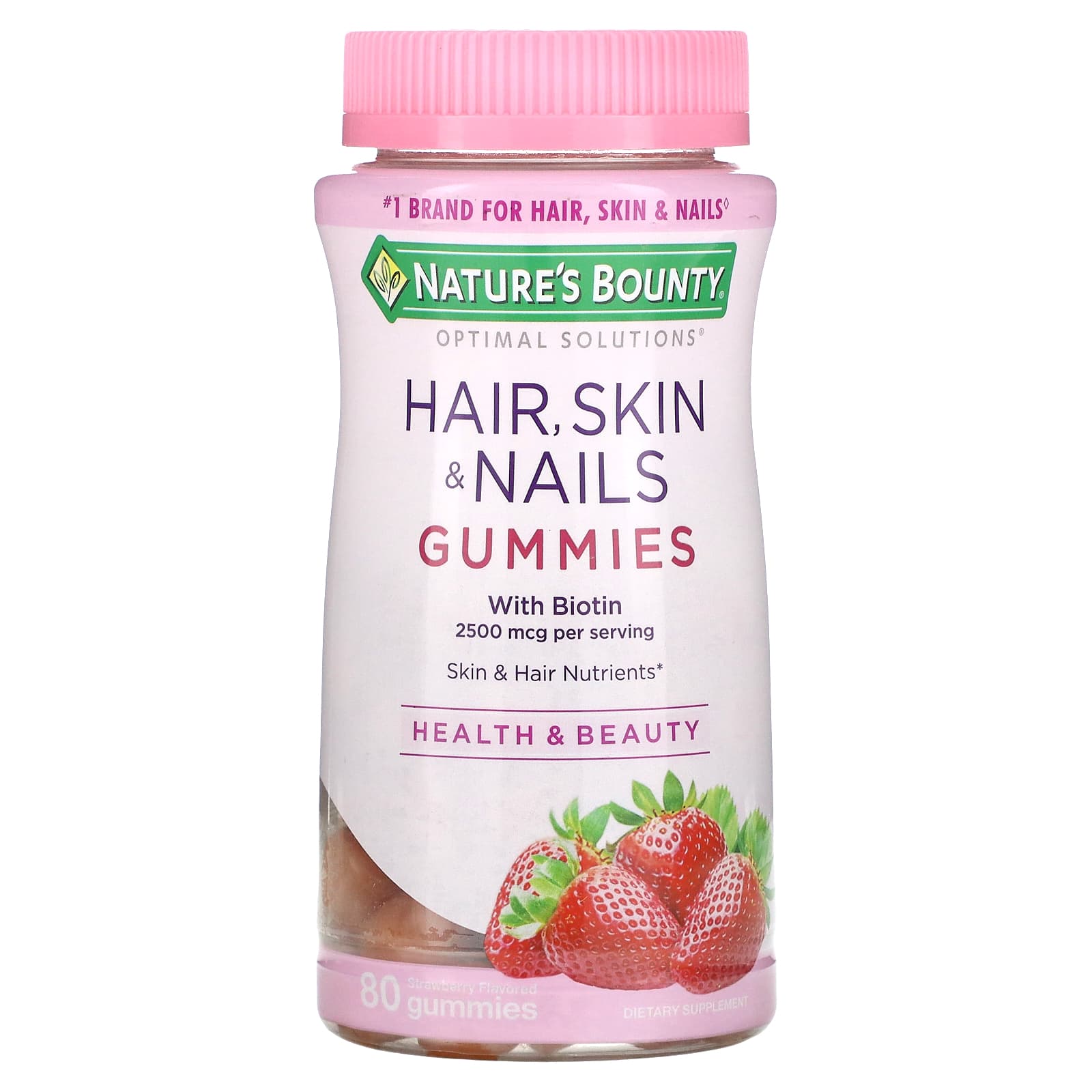 Nature's bounty hair skin nails gummies price