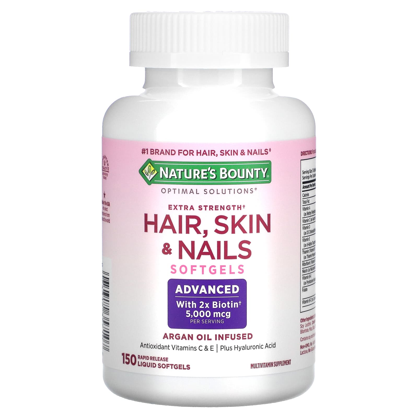 Nature'S Bounty Extra Strength Hair Skin And Nails Benefits