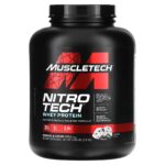 MuscleTech nitrotech whey protein powder improves muscle growth