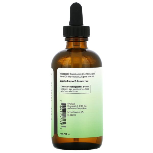 Now Food Solutions Argan Oil 100% Pure Oil - 4 Fl Oz (118 Ml)