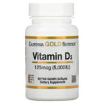 California gold nutrition vitamin d3 5000 iu (125 mcg) for bone health