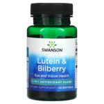 Swanson Lutein Bilberry 120 Softgels