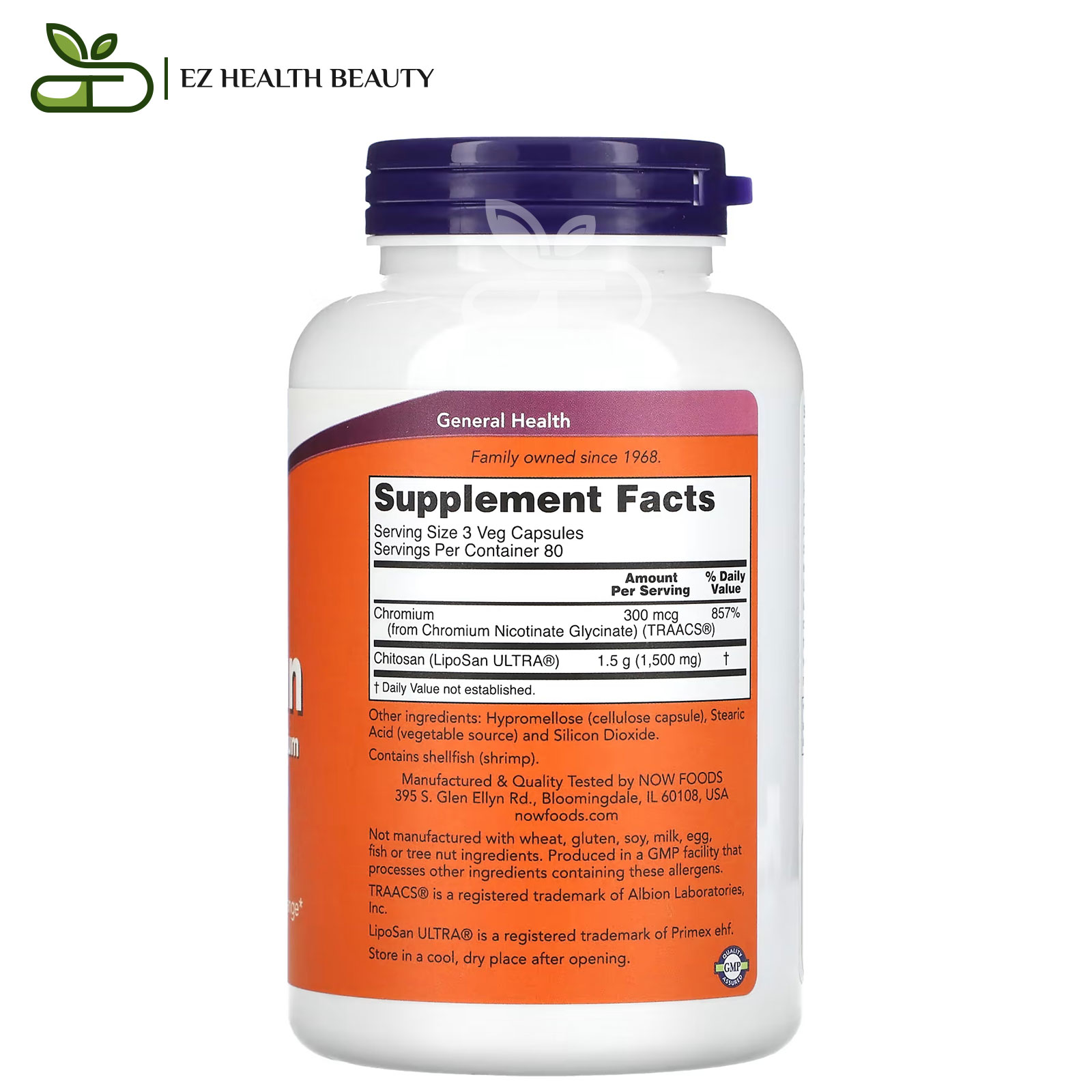 Chitosan supplements ingredients