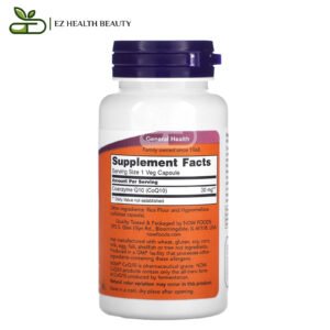 Coq10 supplement 30 mg ingredients