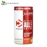 بودر الأحماض الأمينية الكاملة التسعة بنكهة البرتقال والتوت البري ALL 9 AMINo Dymatize حجم 450 جرامًا