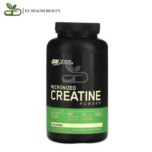 أوبتيموم نوتريشن Micronized Creatine Powder مسحوق الكرياتين ميكورنايزد بدون نكهات 300 جرامًا