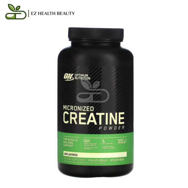 Optimum Nutrition Micronized Creatine Powder Unflavored 300 Gm