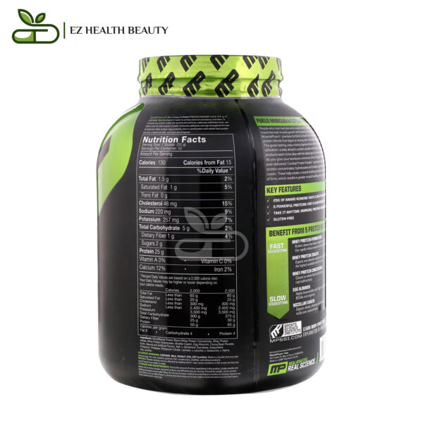 Musclepharm Combat Protein Powder Chocolate Peanut Butter 1814 Gm