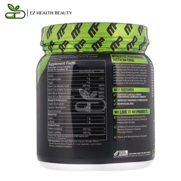 Musclepharm Assault Energy Extra Strength