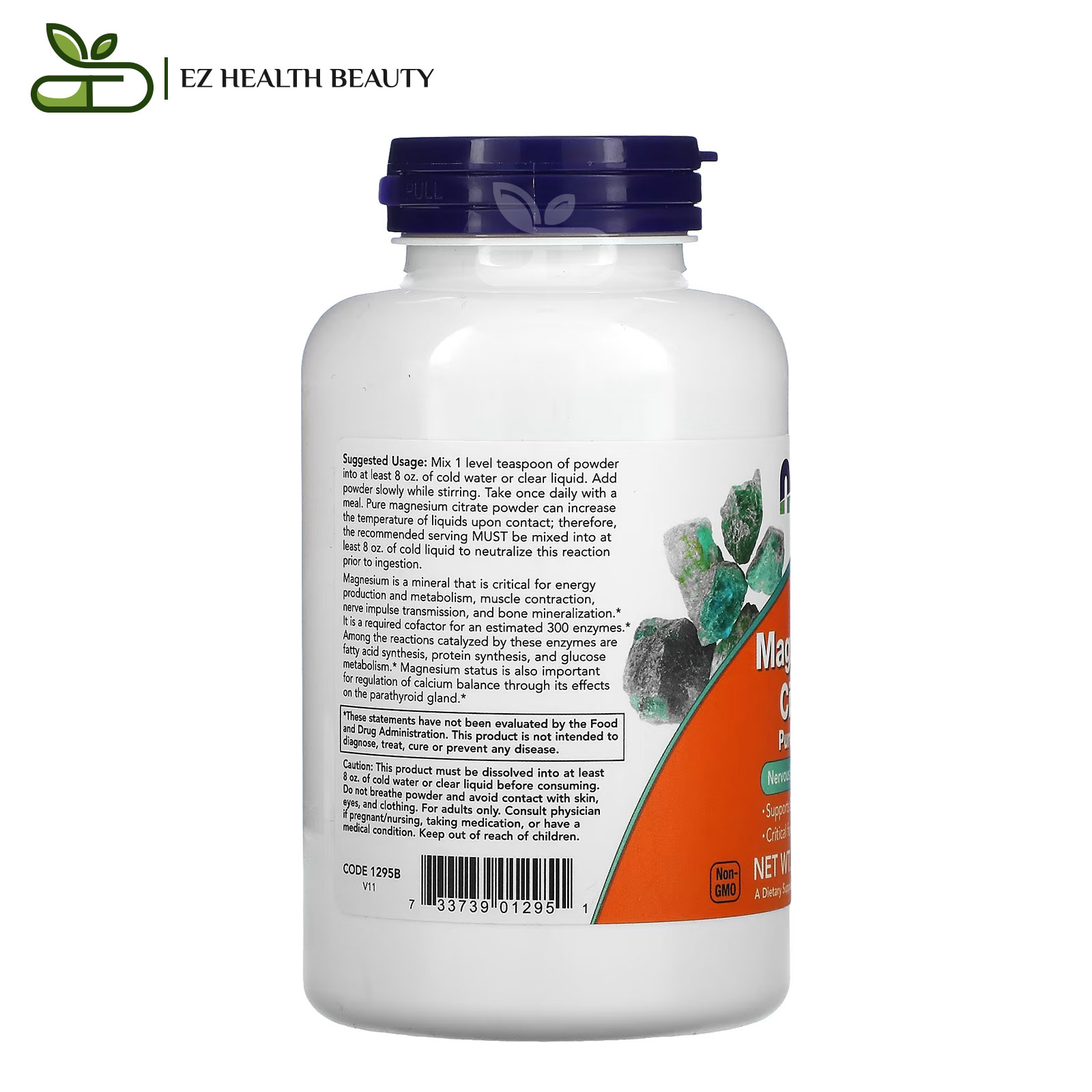 مسحوق سترات المغنيسيوم لدعم الجهاز العصبي