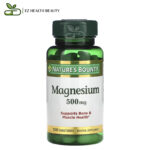 Nature's bounty magnesium tablets for bone health