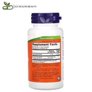 Now fenugreek capsules ingredients