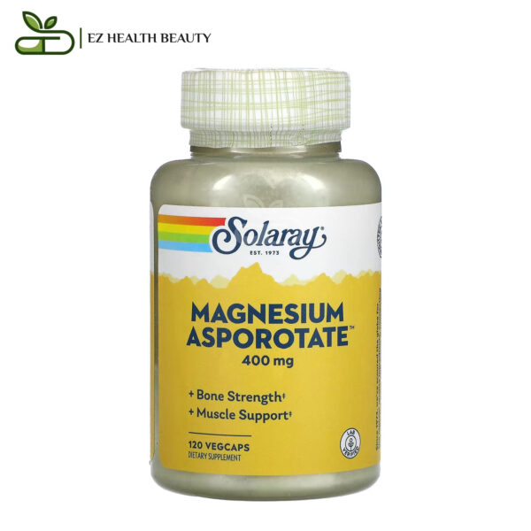 Solaray Magnesium Asporotate For Bone And Muscles Health