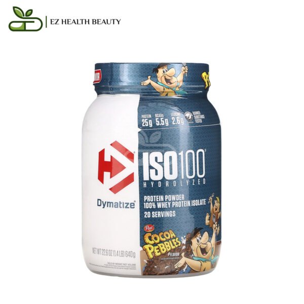 Iso 100 Protein Powder Dymatize 100% Whey Protein Isolate Cocoa Pebbles 640 Gm