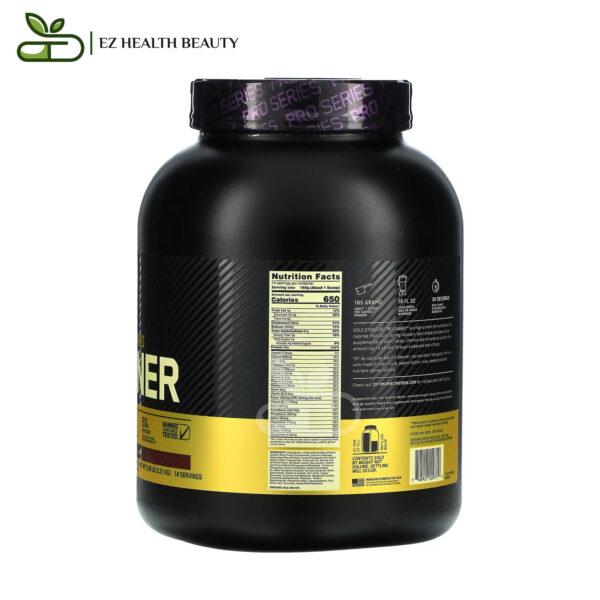 Gold Standard Pro Gainer Supplement Double Chocolate Optimum Nutrition (2.31 Kg)