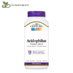 حبوب بروبيوتيك اسيدوفيلوس لدعم الجهاز الهضمي 150 كبسولة Acidophilus Probiotic Blend 21st Century