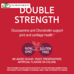 Glucosamine Chondroitin Capsules To Support Joint Double Strength 21st Century 500 mg / 400 mg 60 Easy to Swallow Capsules