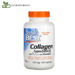 Collagen C For Tendons, Hair, nails and Bones Doctor`s Best 125 mg 240 Capsules