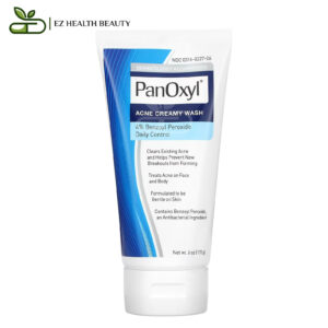 Panoxyl creamy face wash clears acne and prevents new blemishes