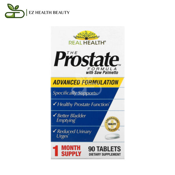 حبوب بروستات فورمولا بالبلميط المشاري لدعم البروستاتا 90 كبسولة The Prostate Formula With Saw Palmetto Real Health