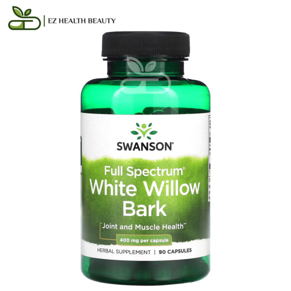 Swanson White Willow Bark Tablets For Joint And Muscle Health