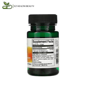 k2 supplement ingredients