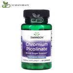 Swanson chromium picolinate tablets support blood sugar