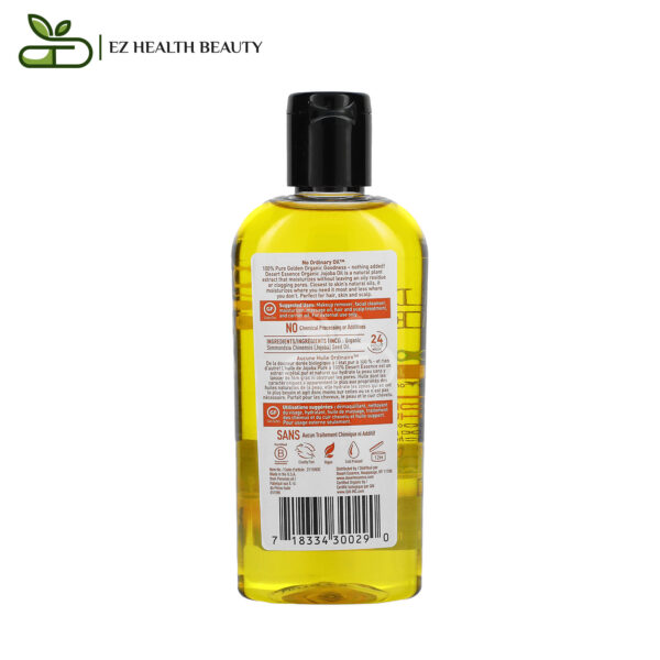 Jojoba Oil For Skin And Hair Ingredients