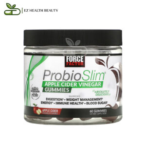 علكة خل التفاح من بروبيوسليم لدعم الهضم والطاقة 60 علكة ProbioSlim Apple Cider Vinegar Gummies Force Factor