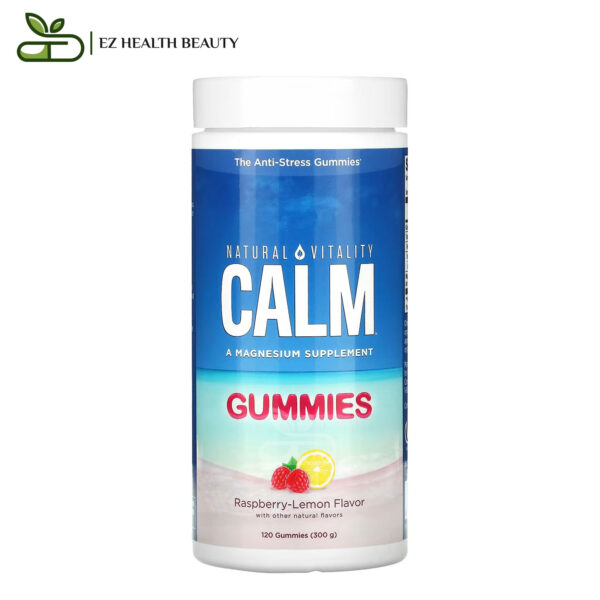 Natural Vitality Calm The Anti-Stress Gummies Raspberry-Lemon