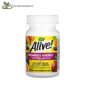 Alive Multivitamin To Support Women's Energy Nature's Way 50 Tablets