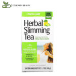 Slim Tea For Weight Loss Lemon-Lime Caffeine Free 21st Century 24 Tea Bags, 1.7 oz (48 g)