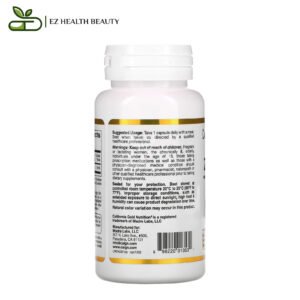 حبوب بيكولينات الزنك لدعم المناعة 50 مجم 120 كبسولة Zinc Picolinate California Gold Nutrition