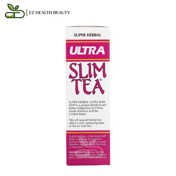 Ultra Slim Tea To Loss Weight Super Herbal Caffeine Free Hobe Labs 24 Herbal Tea Bags 1.69 Oz (48 G) Each