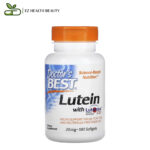 لوتين مع لوتماكس 2020 لدعم صحة العين والتخلص من الجذور الحرة 20 مجم 180 كبسولة Lutein with Lutemax 2020 Doctor's Best