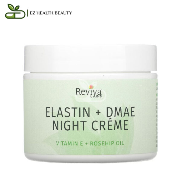 Reviva Labs Elastin + Dmae Night Cream 2 Oz (55 G)