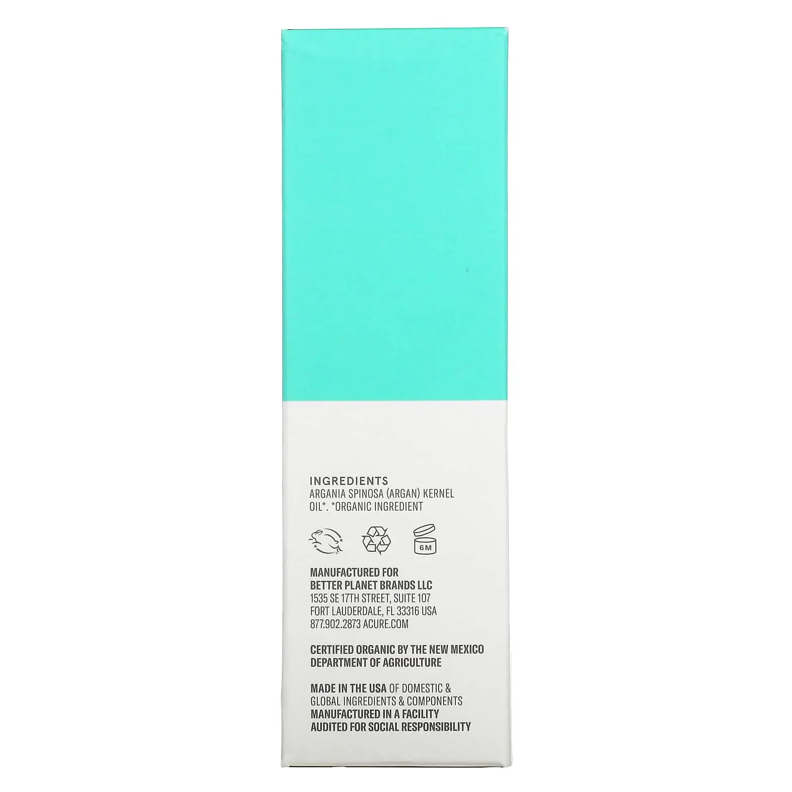 Acure, The Essentials, Moroccan Argan Oil, 1 Fl Oz (30 Ml)