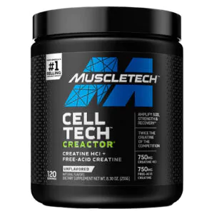 MuscleTech cell tech creactor creatine HCL for muscle growth