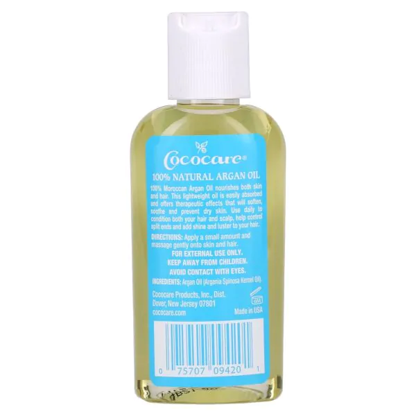 Cococare Natural Moroccan Argan Oil 100% Natural Moroccan Argan Oil - 60 Ml