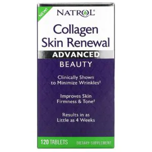 Natrol collagen skin renewal advanced beauty - 120 tablets