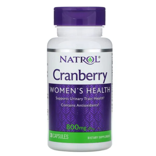 Natrol Cranberry 800Mg Capsules Women'S Health Fast Dissolve - 30 Capsules