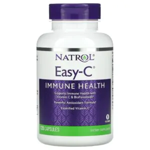 كبسولات فيتامين سي Natrol Easy C Immune Health Booster