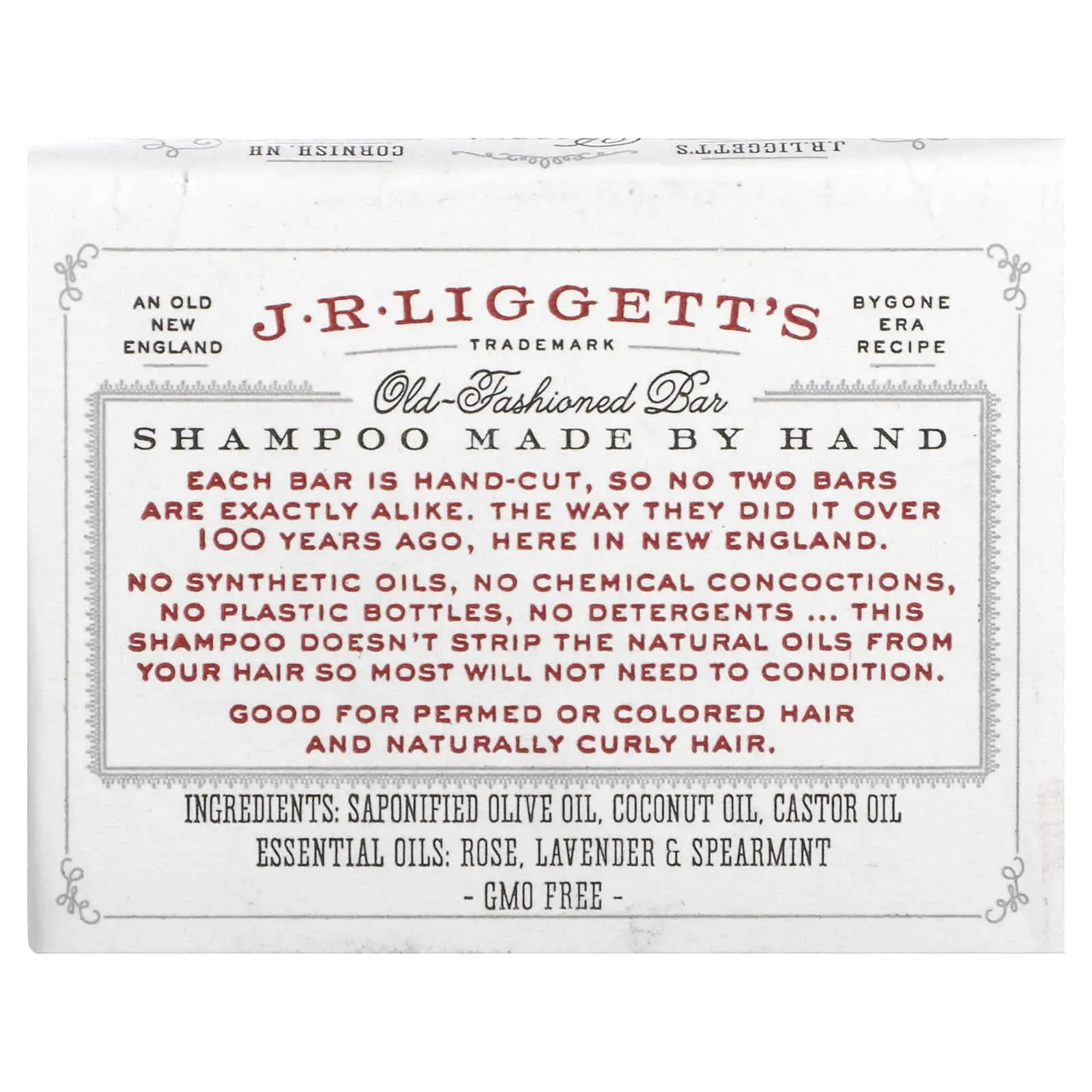 Jr Liggett'S Shampoo Soap Bar Advantages