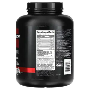 MuscleTech nitrotech whey protein powder improves muscle growth