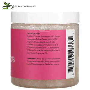 Himalayan pink salt scrub